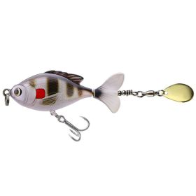 Fish Floating Pencil Propeller Tractor Luya Bait Simulation Hard Bait Wholesale (Option: 05 color OPP bag-Small goldfish)